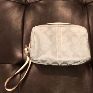 Coach Wristlet or Makeup Bag